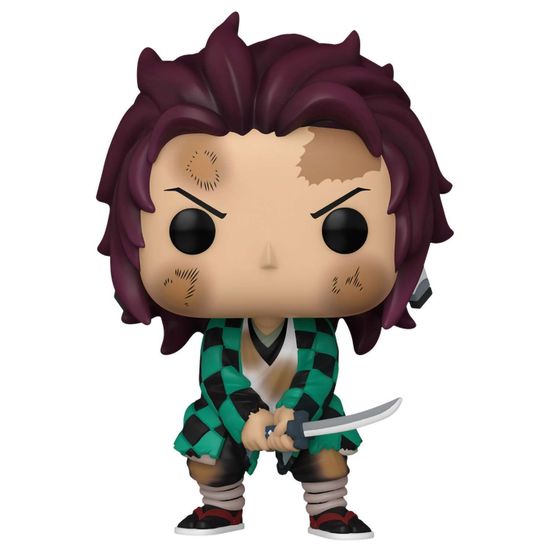 Фигурка Funko POP! Animation Demon Slayer Tanjiro Kamado (Training) (1403) 72613 / Фигурка Фанко ПОП! по мотивам аниме "Клинок, рассекающий демонов", Танджиро Камадо