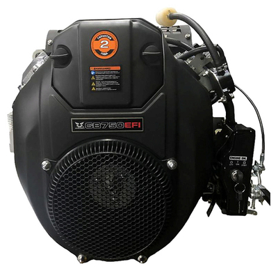 Двигатель бензиновый Zongshen GB 750 B EFI (D=25,4 мм L=77 мм)