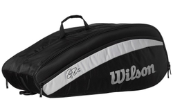Сумка теннисная Wilson Roger Federer Team 12 Pk Bag - black