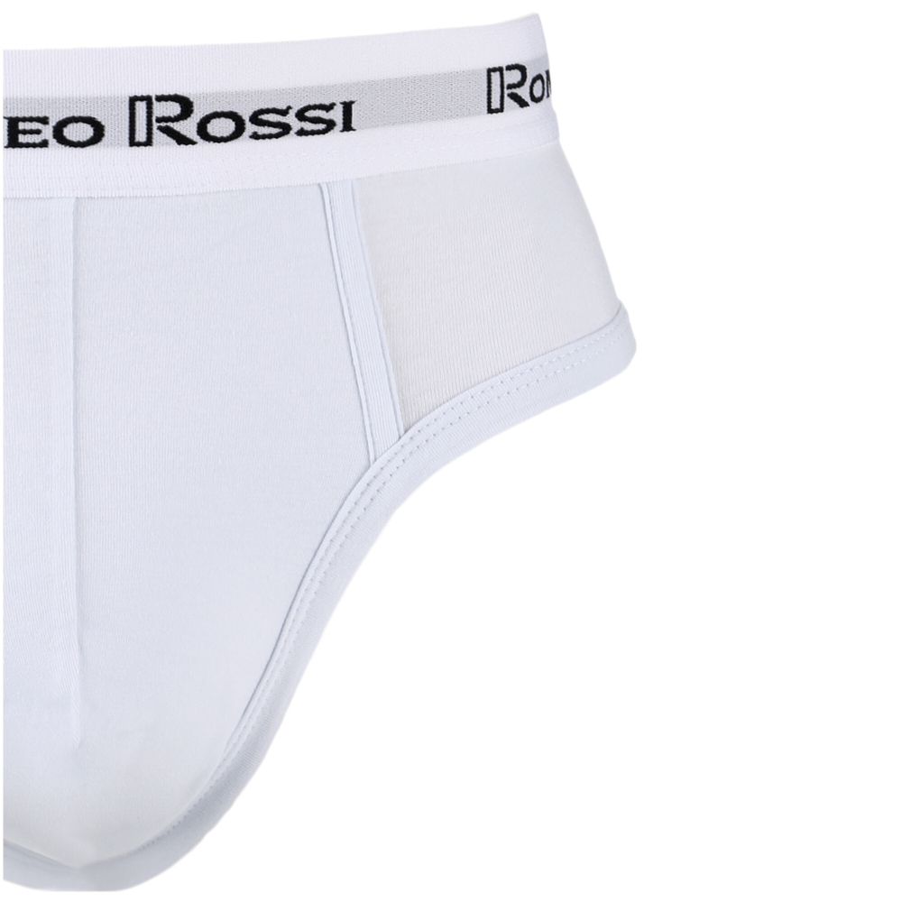 Мужские трусы брифы белые Romeo Rossi RR367-1