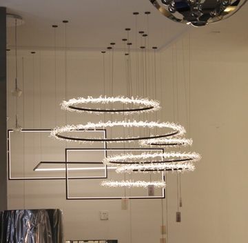 cristal chandelier MANOOI Halo 60 replica