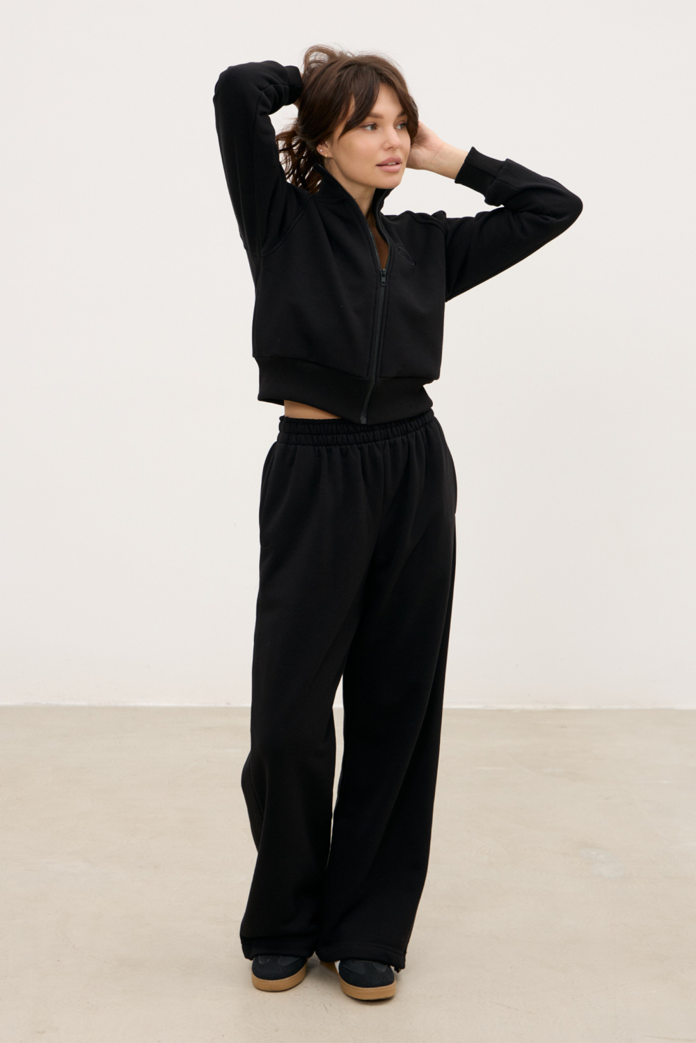 Брюки-трансформеры, черные