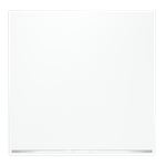 Клавиша для выключателя/переключателя одноклавишного с подсветкой, S70 (белый матовый)