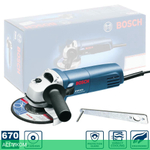 Угловая шлифмашина Bosch GWS 670 Professional (0601375606)