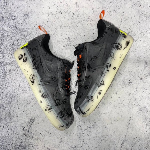 Кроссовки Nike Air Force Experimental black LUX