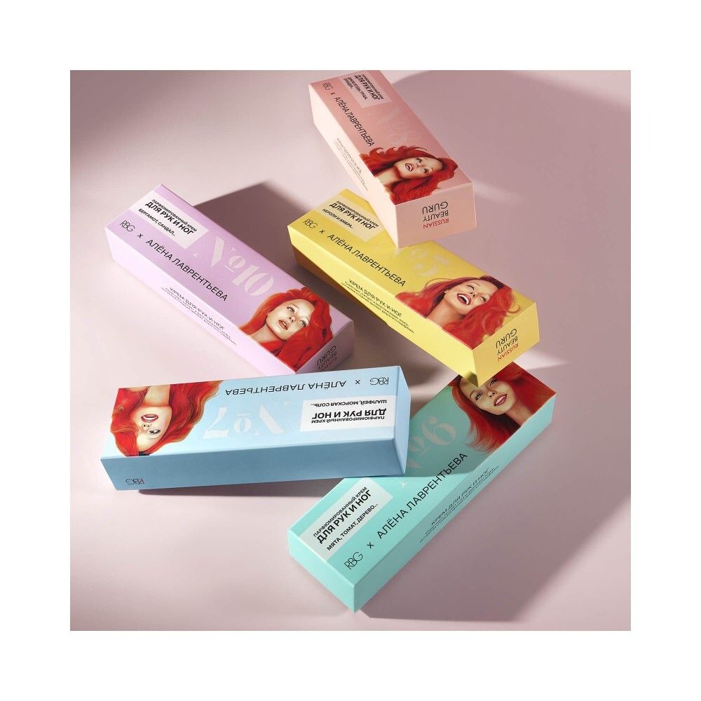 RBG Russian Beauty Guru Парфюмированный крем для рук и ног Нероли и амбра №5, 30 мл