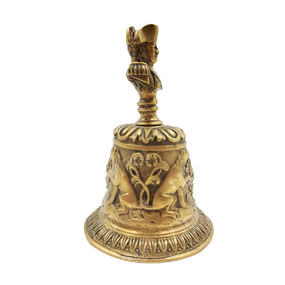 Колокольчик декоративный с бюстом Наполеона. Бронза. 2-я пол. XIX в.