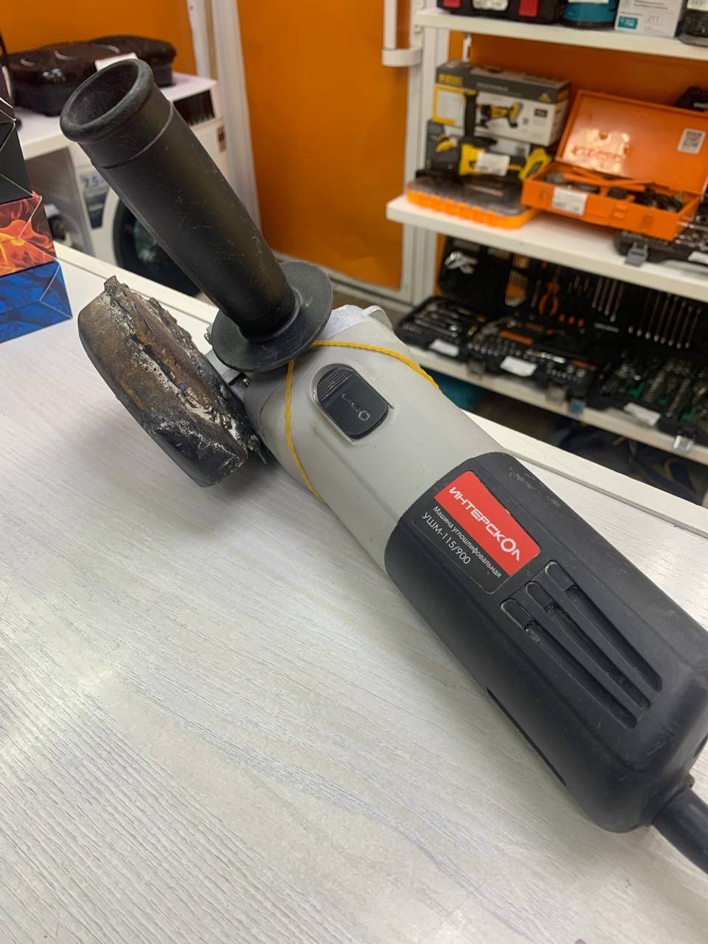 Угловая шлифовальная машина интерскол ушм-115/900