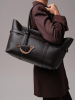 Женская кожаная сумка DBR 31229 темно-коричневый