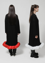 Платье Girls Thumbelina Dress with Long Sleeves, Short, Black and White