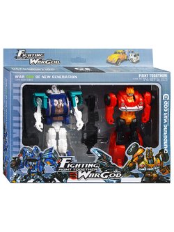 Набор роботов "Война героев" трансформирущихся (HF111-6)