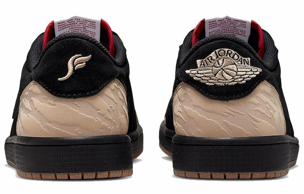 Кроссовки Solefly X Jordan Air Jordan 1 Retro Low Og Sp "Black And Sport Red"
