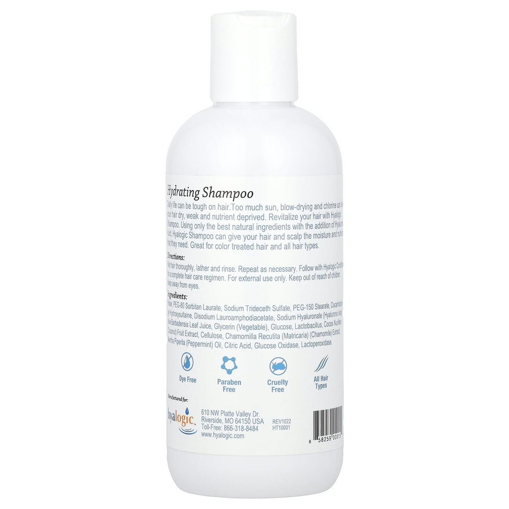 Hyalogic, шампунь с гиалуроновой кислотой, 295,7 мл (10 жидк. унций)