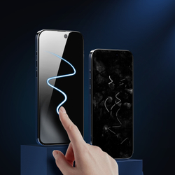 Стекло на экран "Антишпион" для смартфона iPhone 16 Plus, серия 2.5D Privacy Screen Protector от Dux Ducis