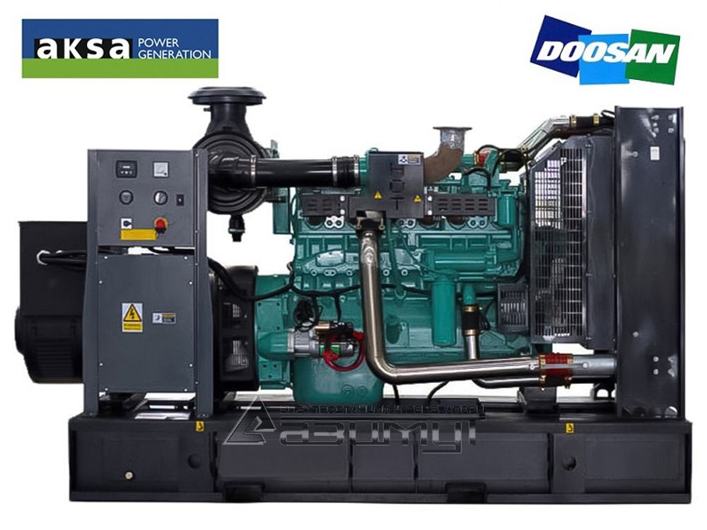 Дизельный генератор AKSA AD 410 (300 кВт)