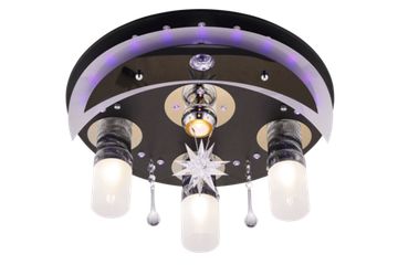 8054/3+1 BK+CR MIX (1) Люстра