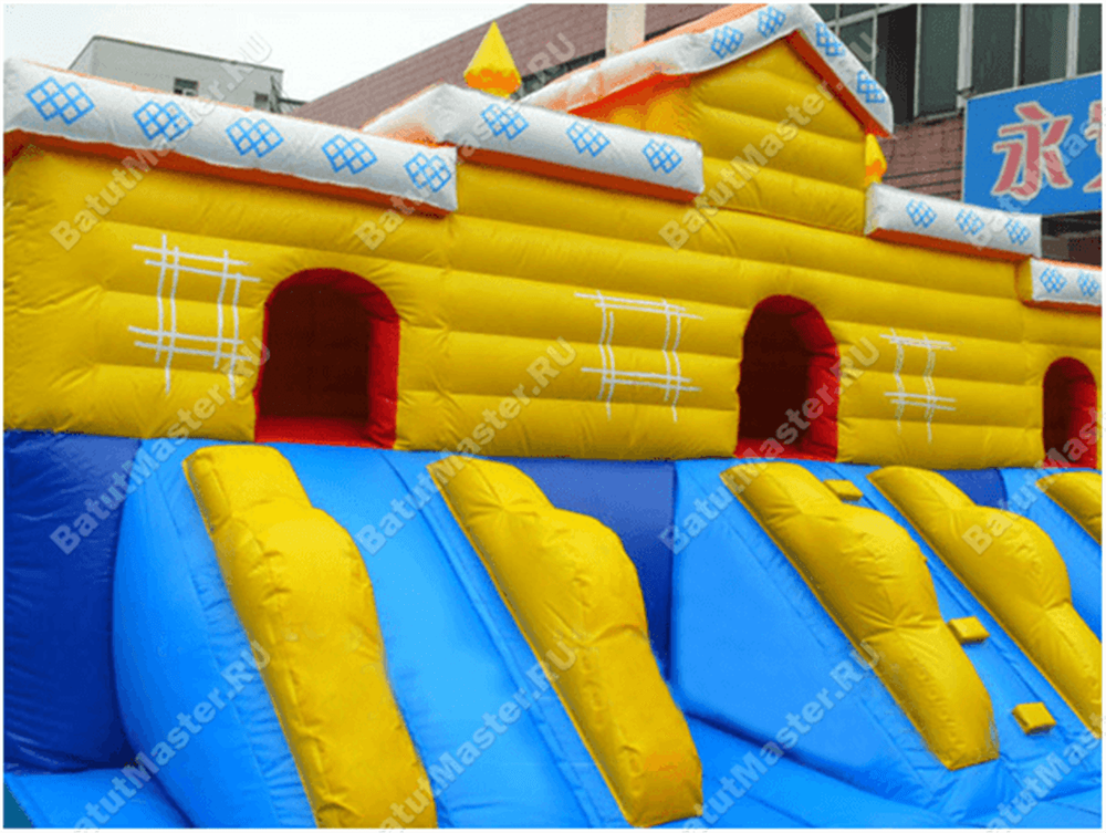 Популярный надувной батут "Большие приключения"