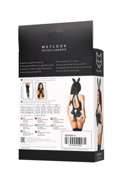 Glossy Stacy - Боди из материала Wetlook, XL