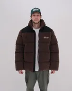 Пуховик Anteater Downjacket Sherpa Коричневая
