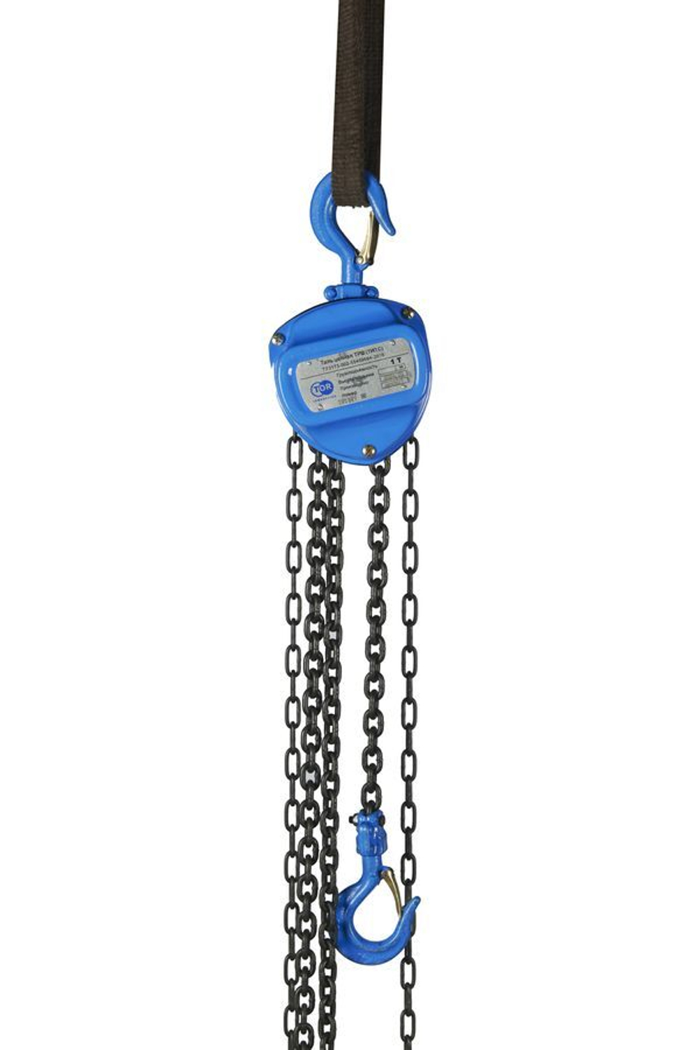 Таль ручная шестеренная TOR ТРШ C 1ТХ9М PRO (для тяжелых работ)