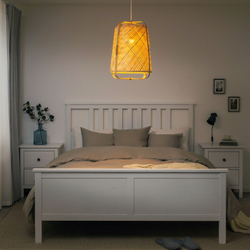 IKEA KNIXHULT  (ИКЕА КНИКСХУЛТ)  -  Подвесной светильник, бамбук/ручная работа, 40 см