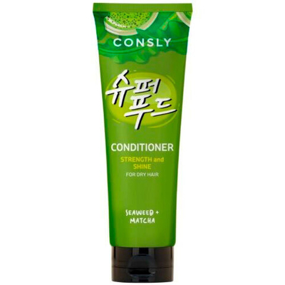 Кондиционер для волос Consly с экстрактом Водорослей и Зелёного чая 250 мл