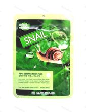 Маска тканевая с экстрактом муцина улитки Real Essense Snail Mask Pack, MAYISLAND, Корея, 25 мл.