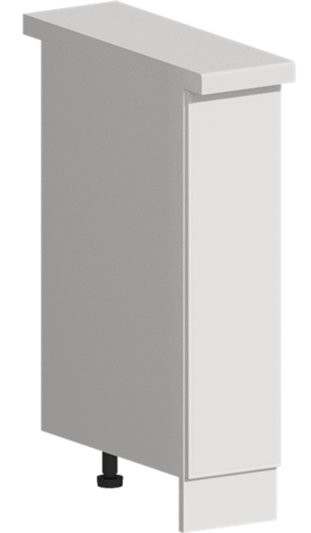 Кухня Модуль ШН 200 Белый / Белый Софт