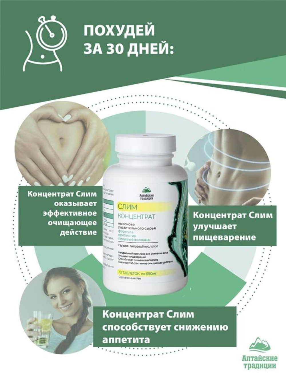 Концентрат СЛИМ, 70 капсул