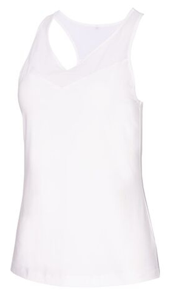 Женский топ теннисный Fila Angelika Tennis - белый