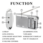 Радиоприемник карманный,аккумуляторный FM/AM NNS R-150RG