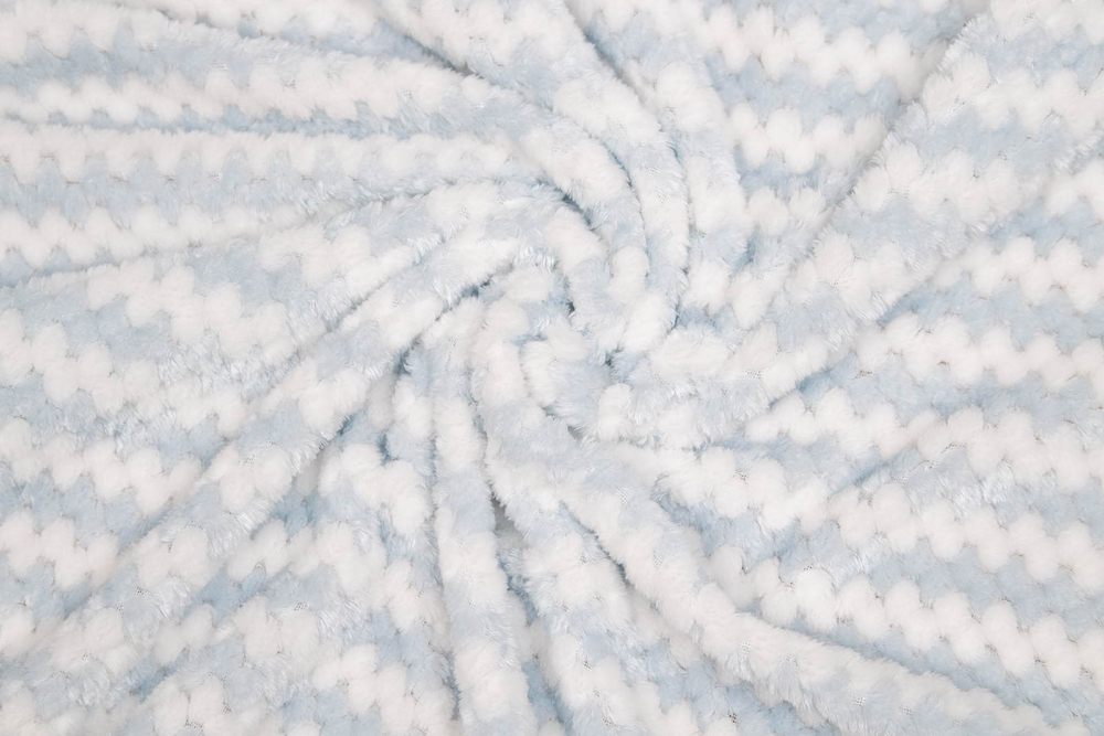 Плед 160х220 Sofi De MarkO Гринда голубой