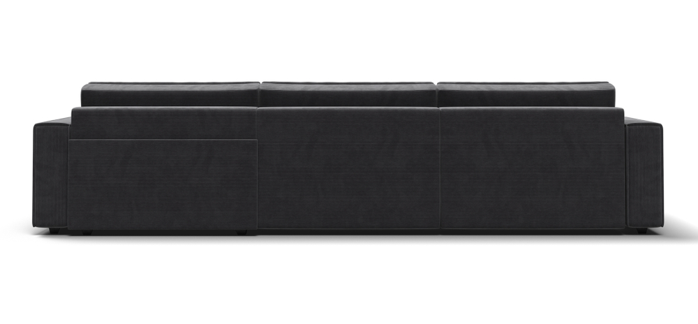 Угловой диван BOSS SOFT MODOOL MAX Вельвет CORD графит