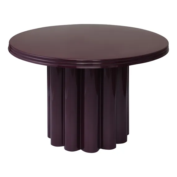 Столик кофейный Vivlend, D57 см, ночная слива