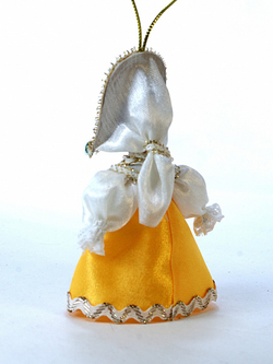 Кукла-подвеска фарфоровая в образе Лилия