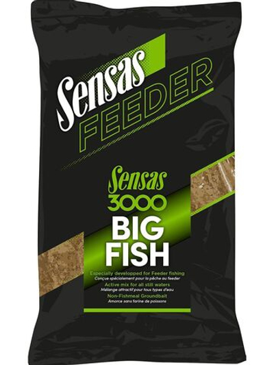 Прикормка Sensas 3000 Feeder BIG FISH 1кг