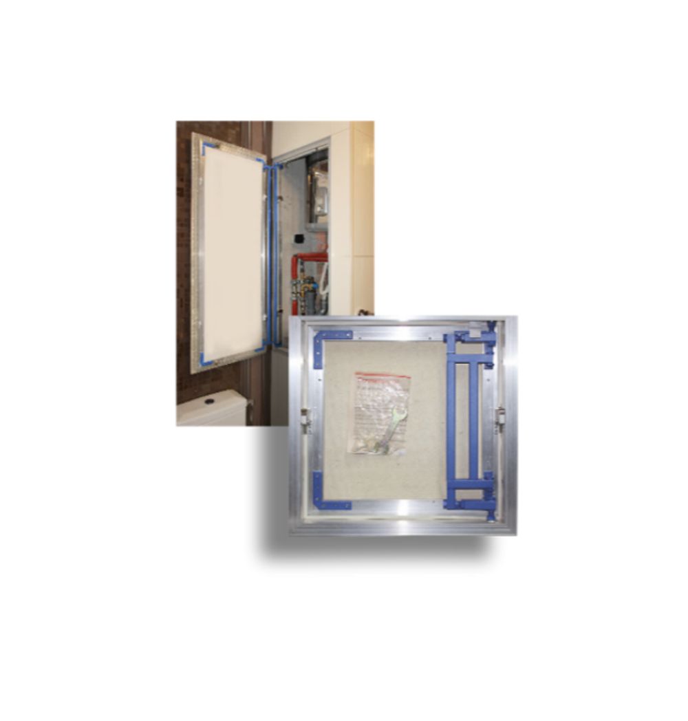 Люк-неведимка ревиз. сантехнич. 80х30 ViEiR