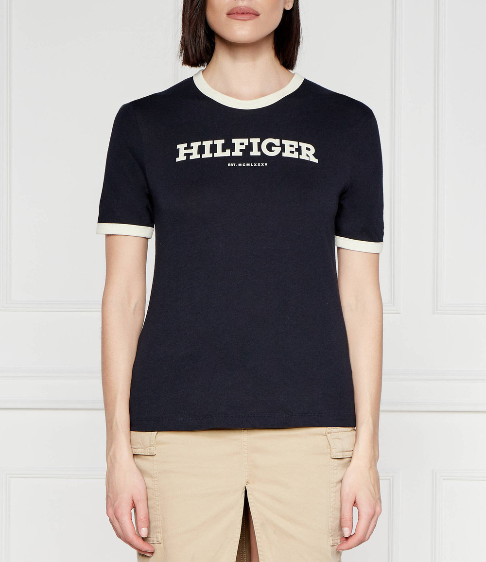 Футболка Tommy Hilfiger - темно-синий(WW0WW41208)