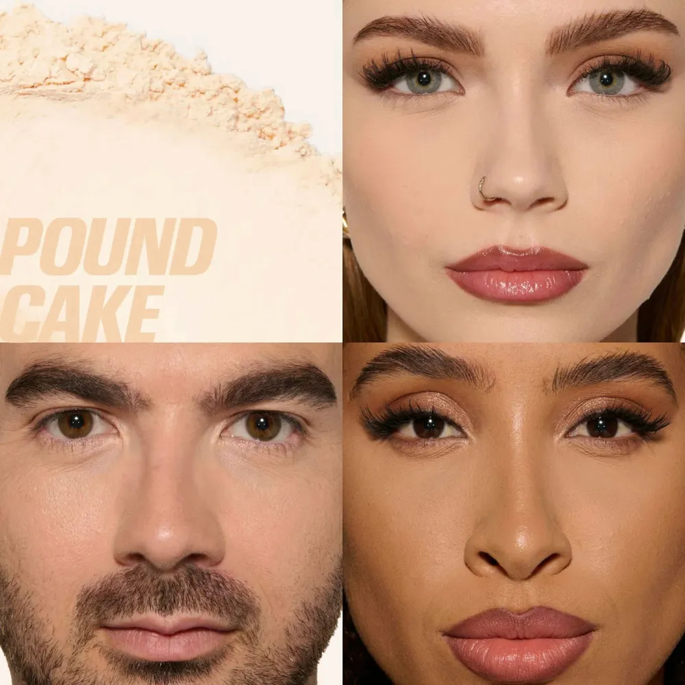 Мини рассыпчатая пудра для лица Huda Beauty Mini Easy Bake Blurring Loose Baking & Setting Powder - Pound Cake