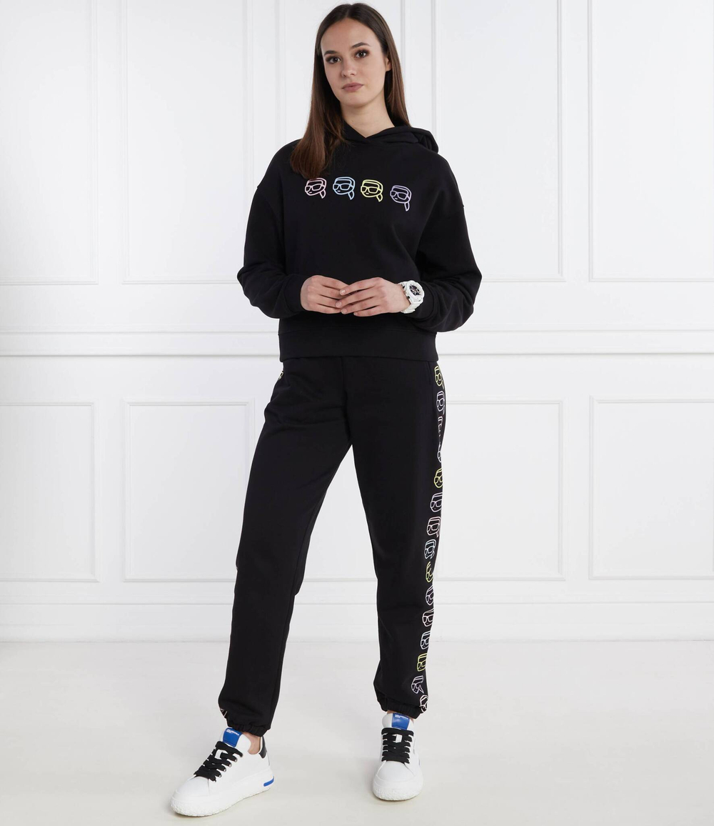 Худи IKONIK 2.0 Karl Lagerfeld - черный(241W1800)