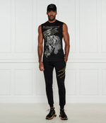 Майка Lamina Tiger Plein Sport - черный(MTK8007 STE001N)