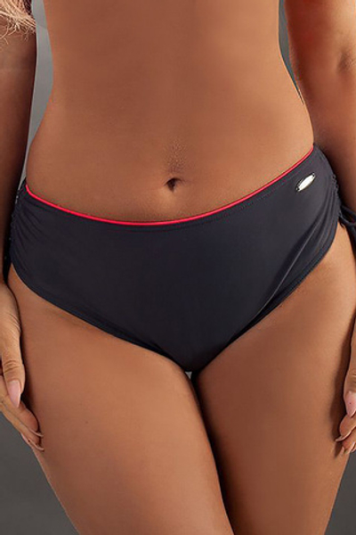 Плавки Laura new Graphite-Red-fluo