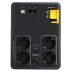 ИБП APC Back-UPS, 1200 ВА, напольный корпус, 230 В, 4 розетки CEE 7/7 Schuko, AVR