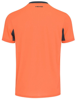 Мужская теннисная футболка Head Slice T-Shirt - Оранжевый