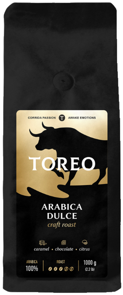 Кофе Toreo Arabica Dulce 100% 1000гр