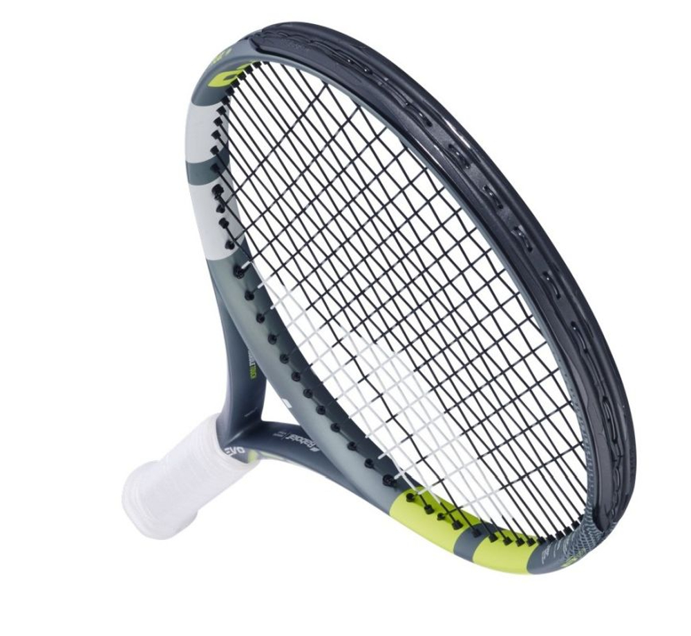 Теннисная ракетка Babolat Evo Aero Lite Gen2 - metallic dark forest/yellow
