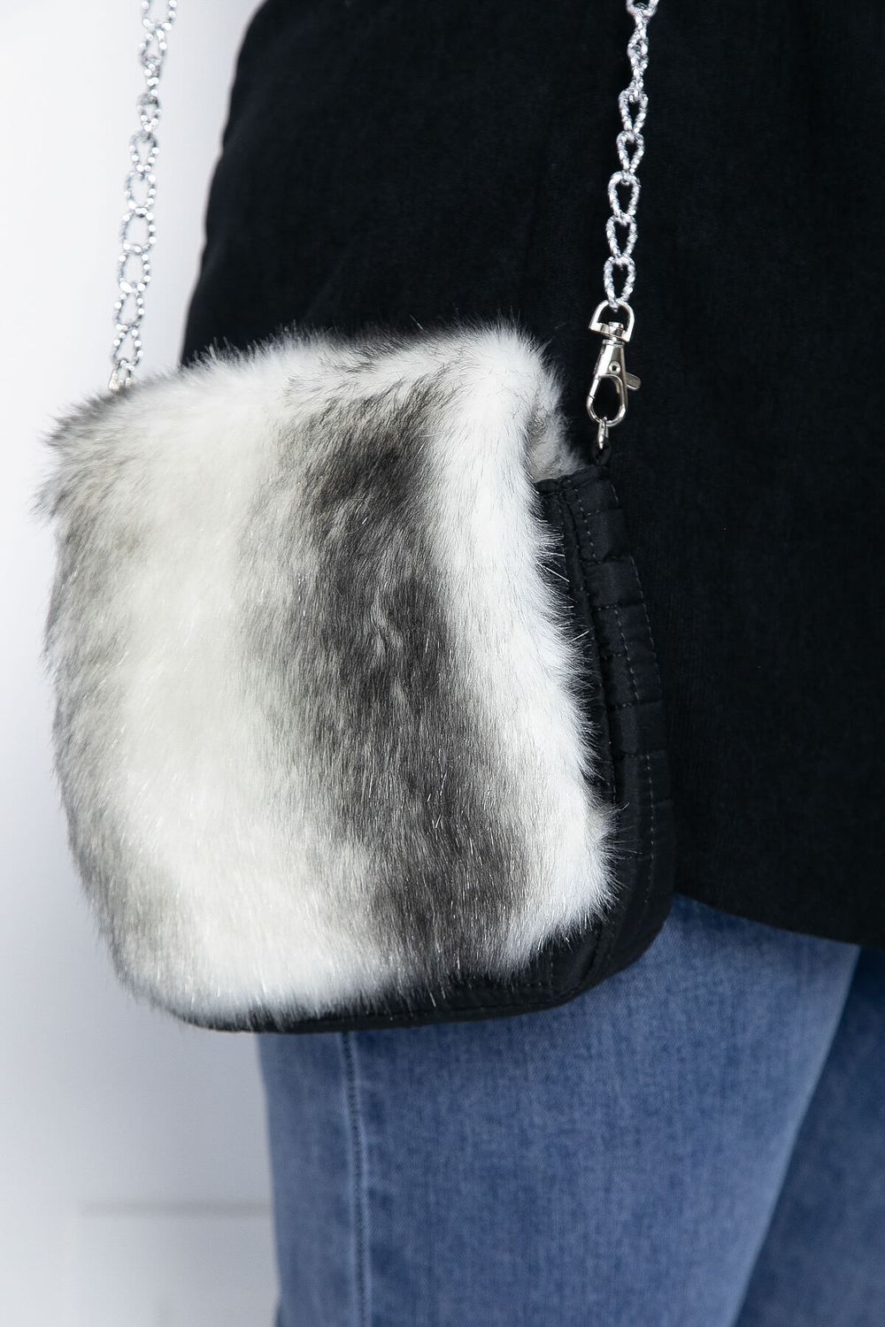 Сумка Тренд (черно-белая) С02 LT Collection