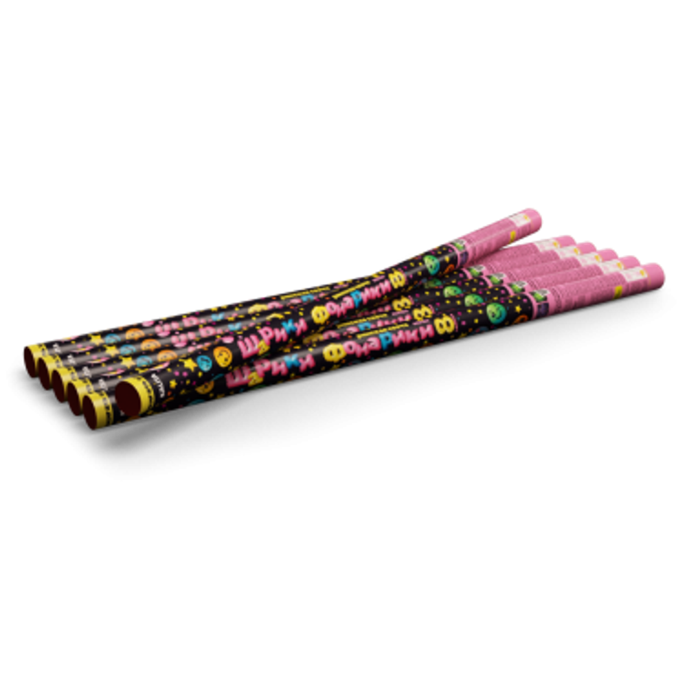 КС Римская свеча Шарики фонарики (1,0" х 8)