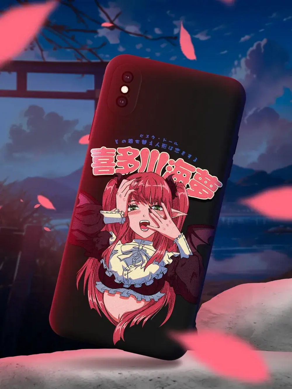 Чехол на iPhone X с принтом