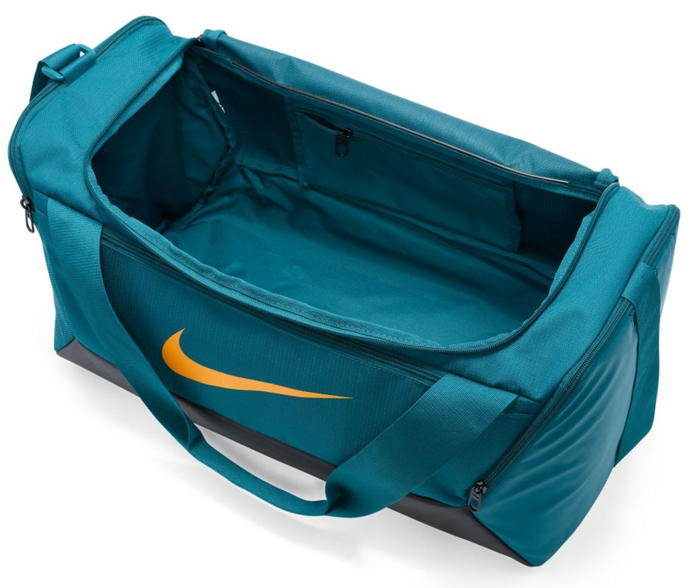 Сумка спортивная Nike Brasilia 9.5 Training Duffel Bag - geode teal/black/sundial